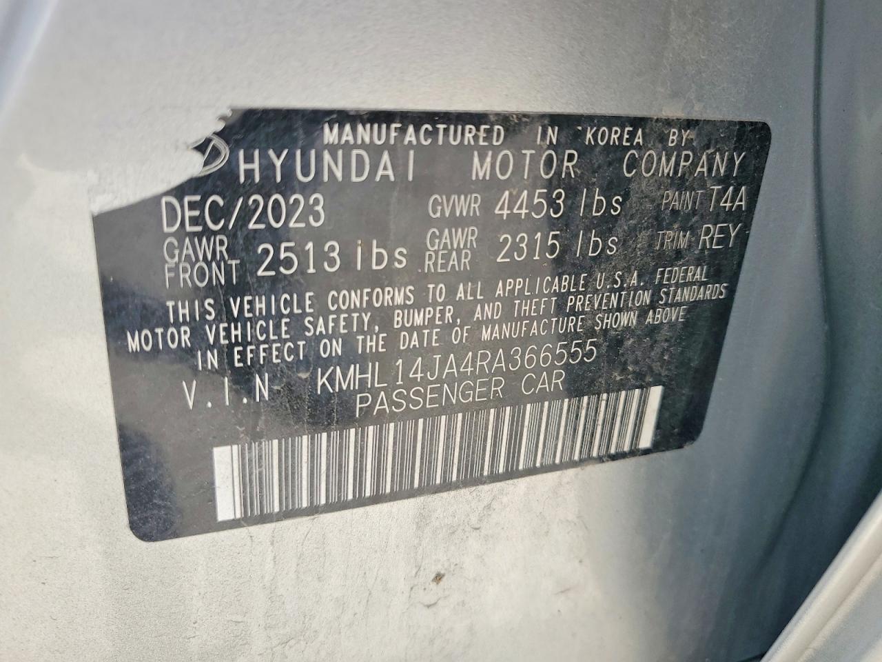 2024 HYUNDAI SONATA SEL photo 23