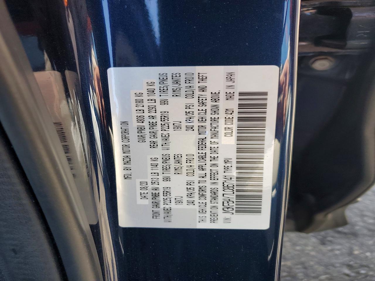 2020 MAZDA CX-5 GRAND TOURING RESERVE photo 25