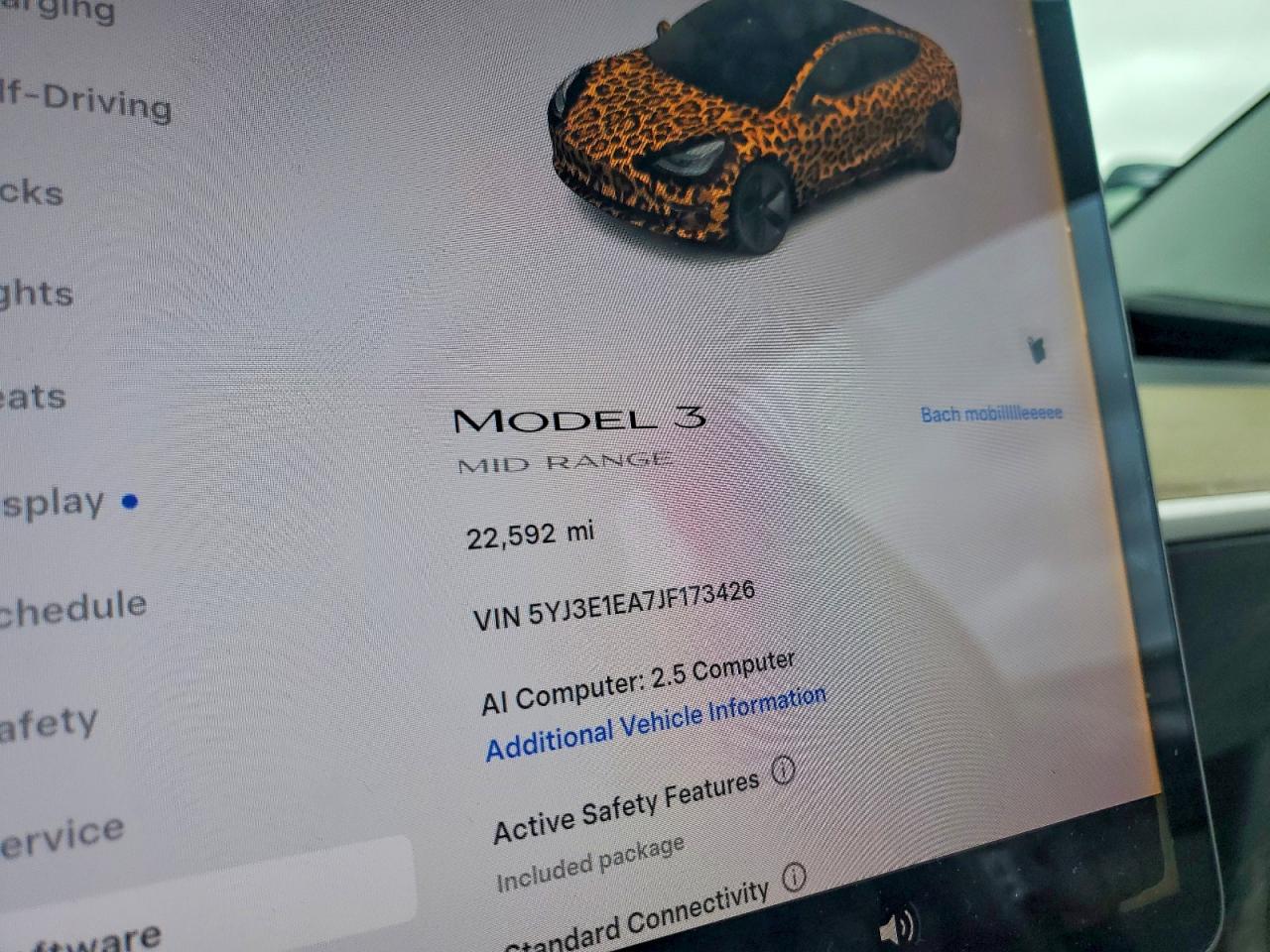 2018 TESLA MODEL 3 photo 17
