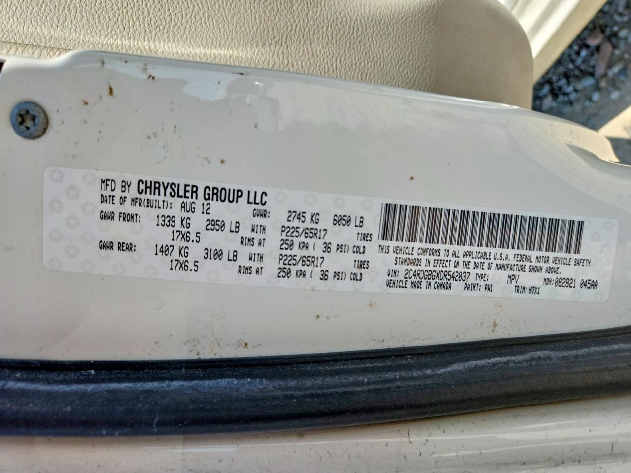 2013 DODGE GRAND CARAVAN SE photo 13