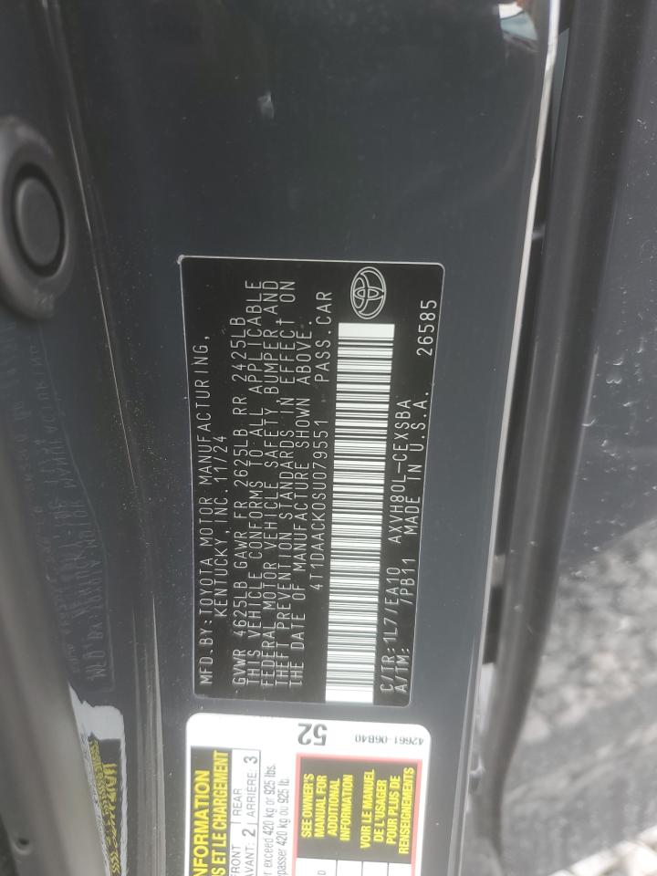 2025 TOYOTA CAMRY XSE photo 23