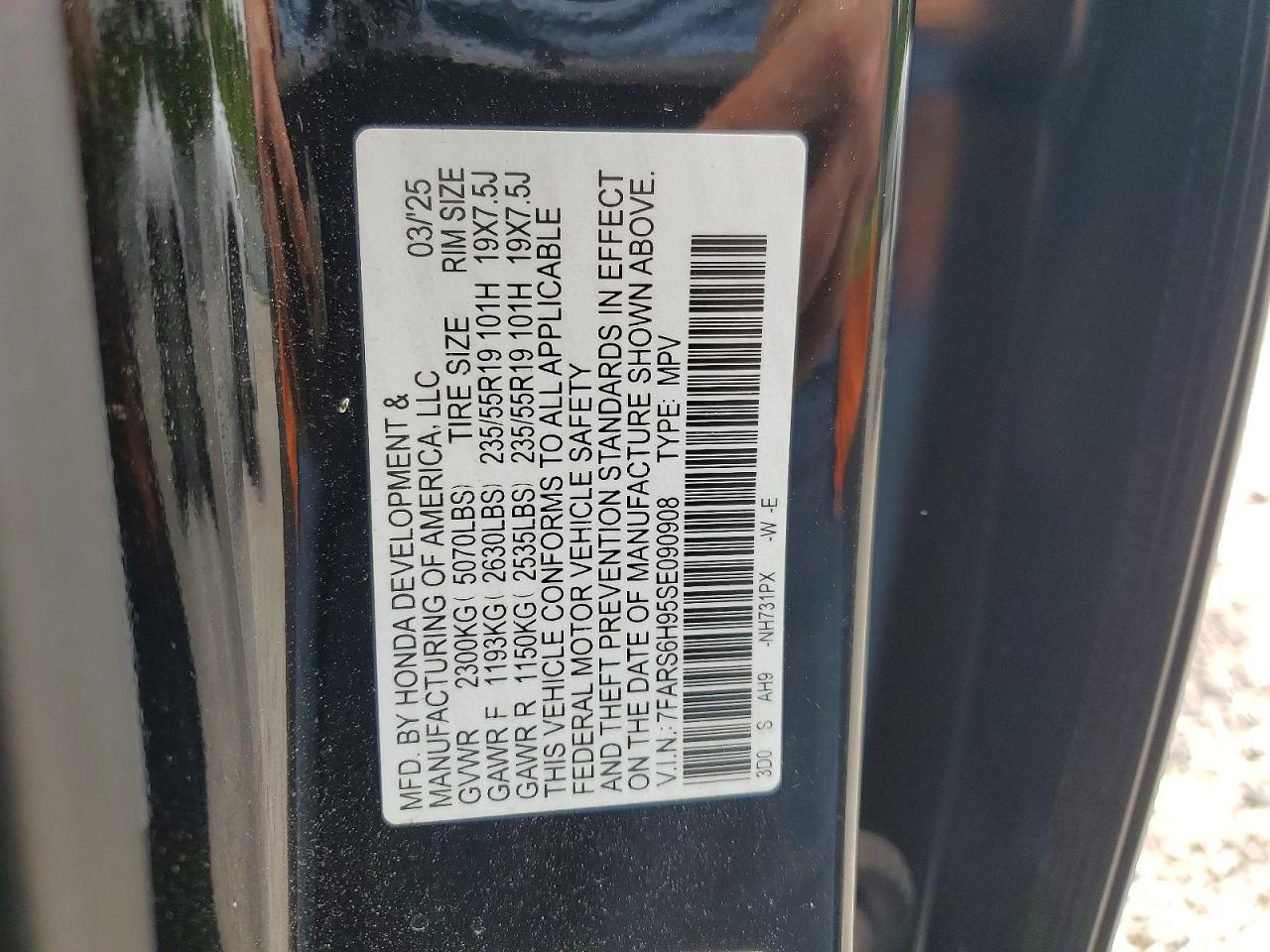 2025 HONDA CR-V SPORT TOURING photo 25