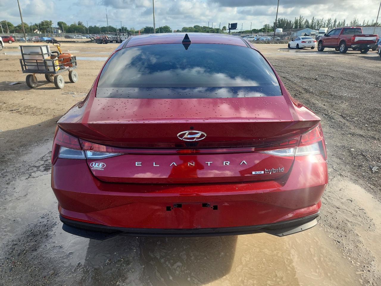 2023 HYUNDAI ELANTRA BLUE photo 11