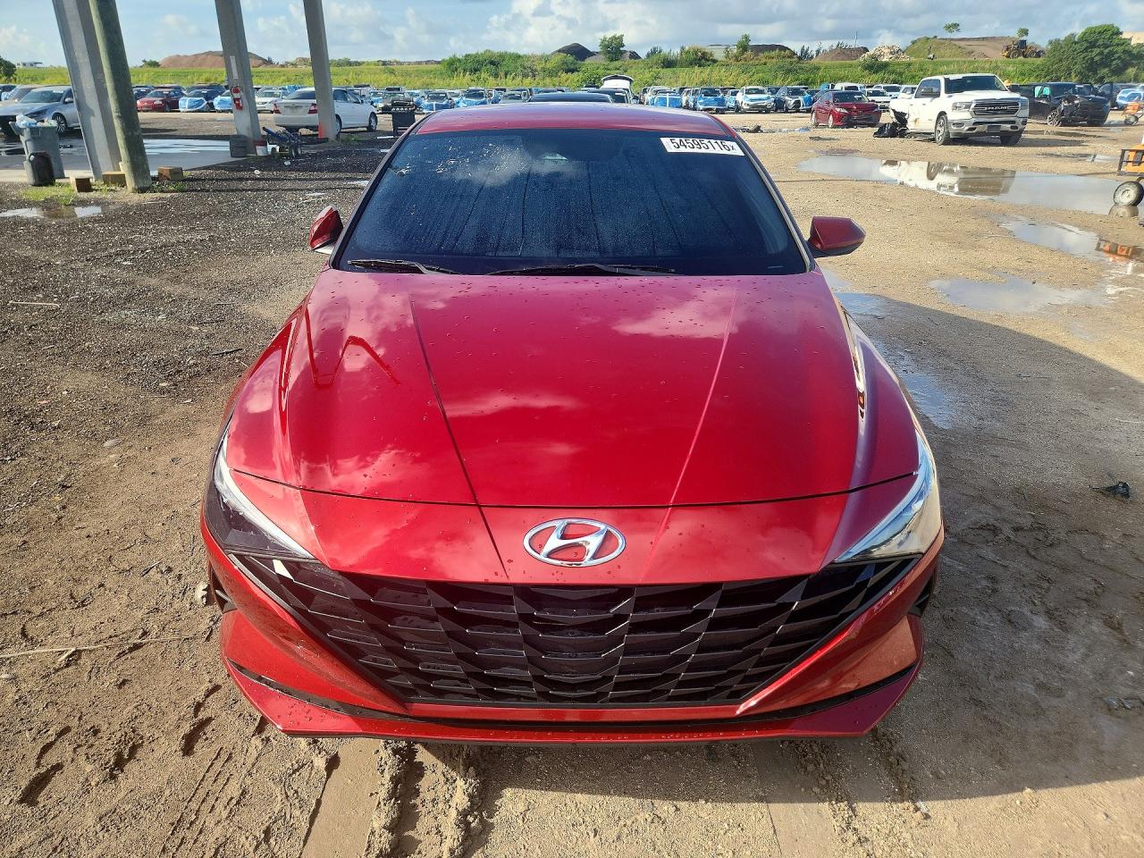 2023 HYUNDAI ELANTRA BLUE photo 9