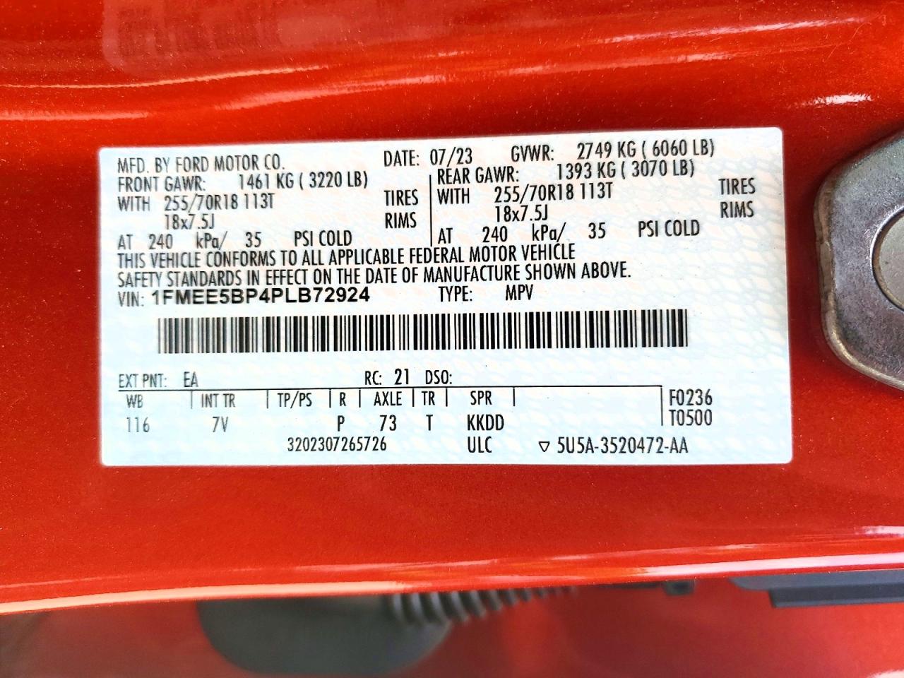 2023 FORD BRONCO BASE photo 23