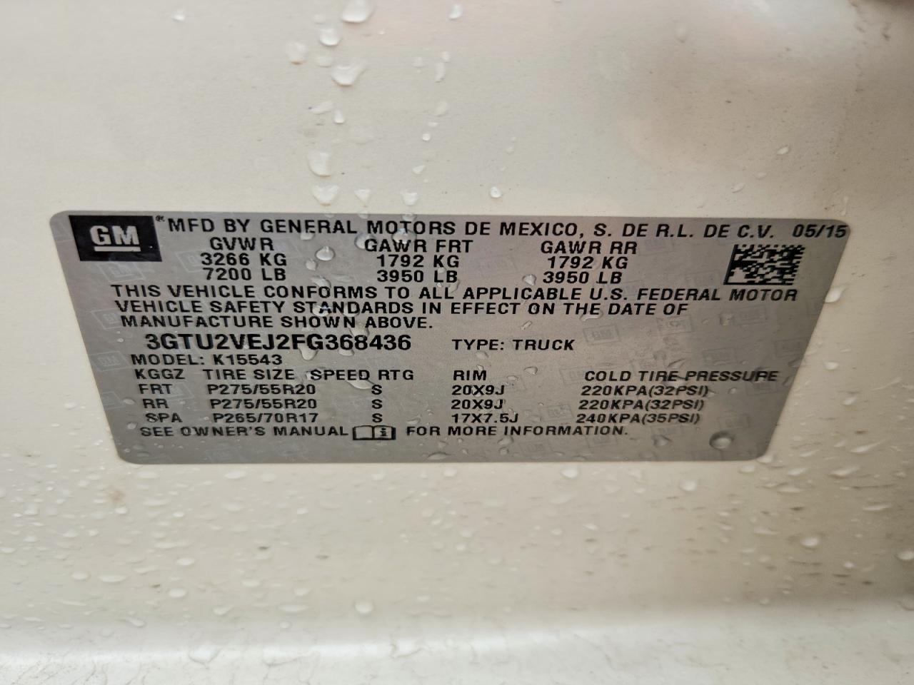 2015 GMC SIERRA K1500 SLT photo 34