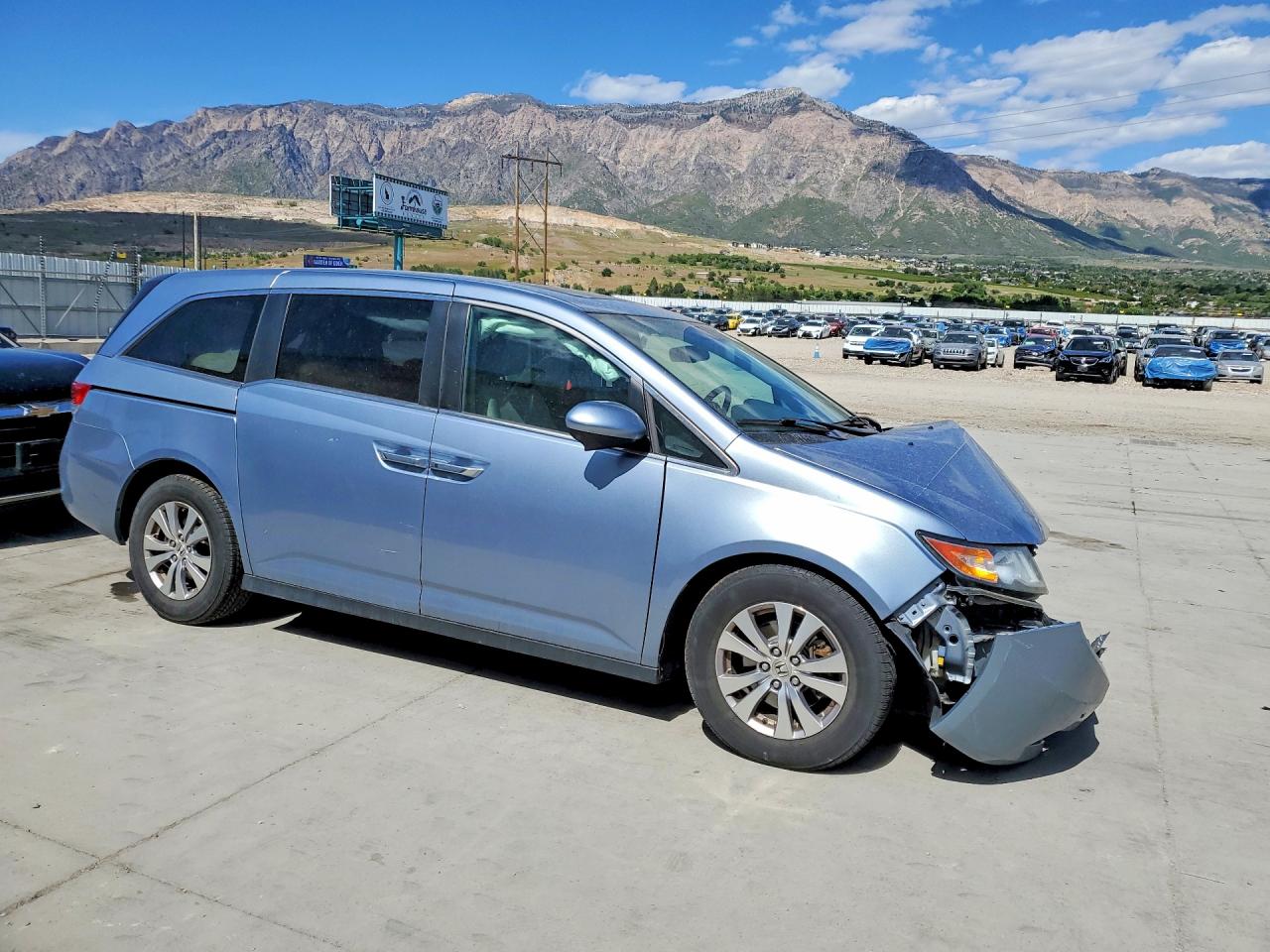 2014 HONDA ODYSSEY EXL photo 7