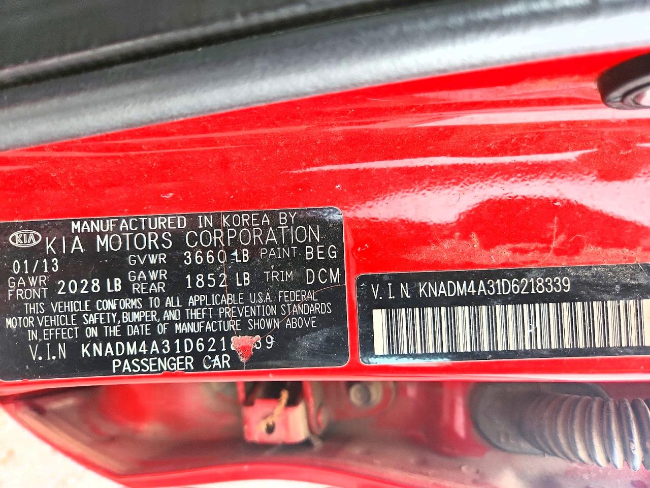 2013 KIA RIO LX photo 25