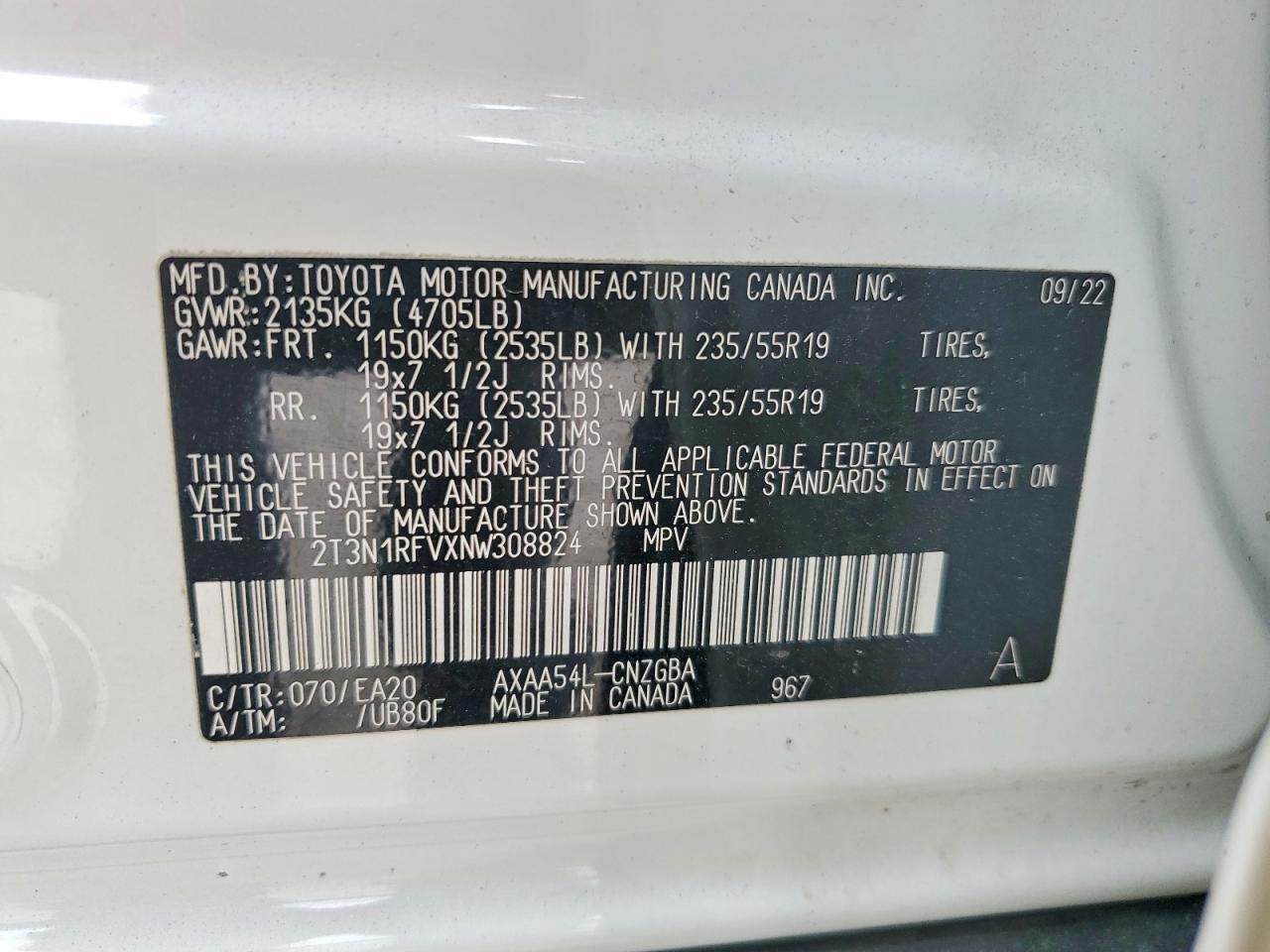 2022 TOYOTA RAV4 LIMITED photo 25