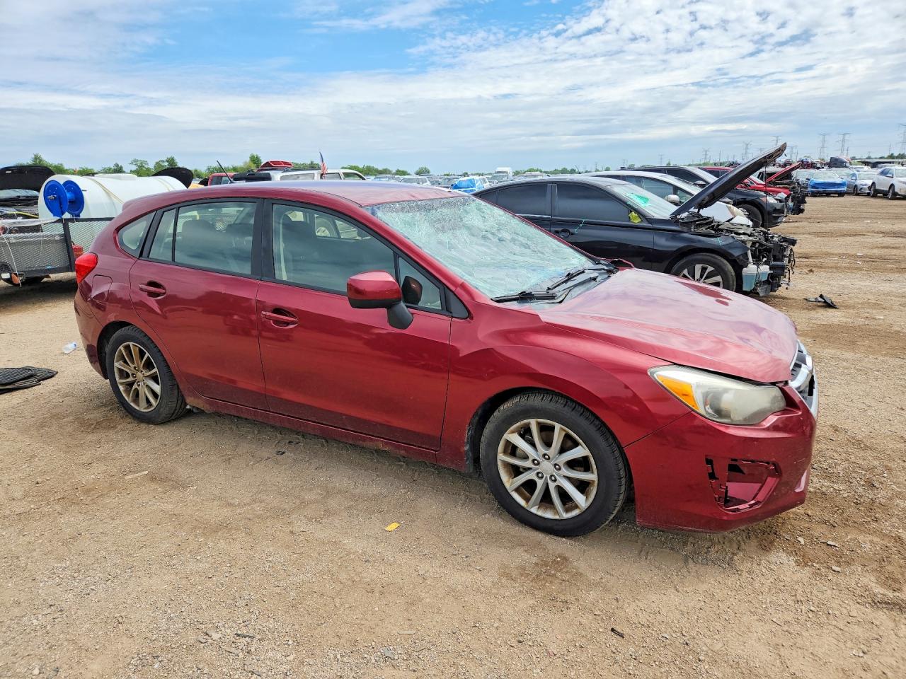 2012 SUBARU IMPREZA PREMIUM photo 4