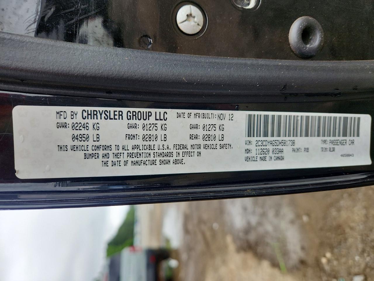 2013 DODGE CHALLENGER SXT photo 34