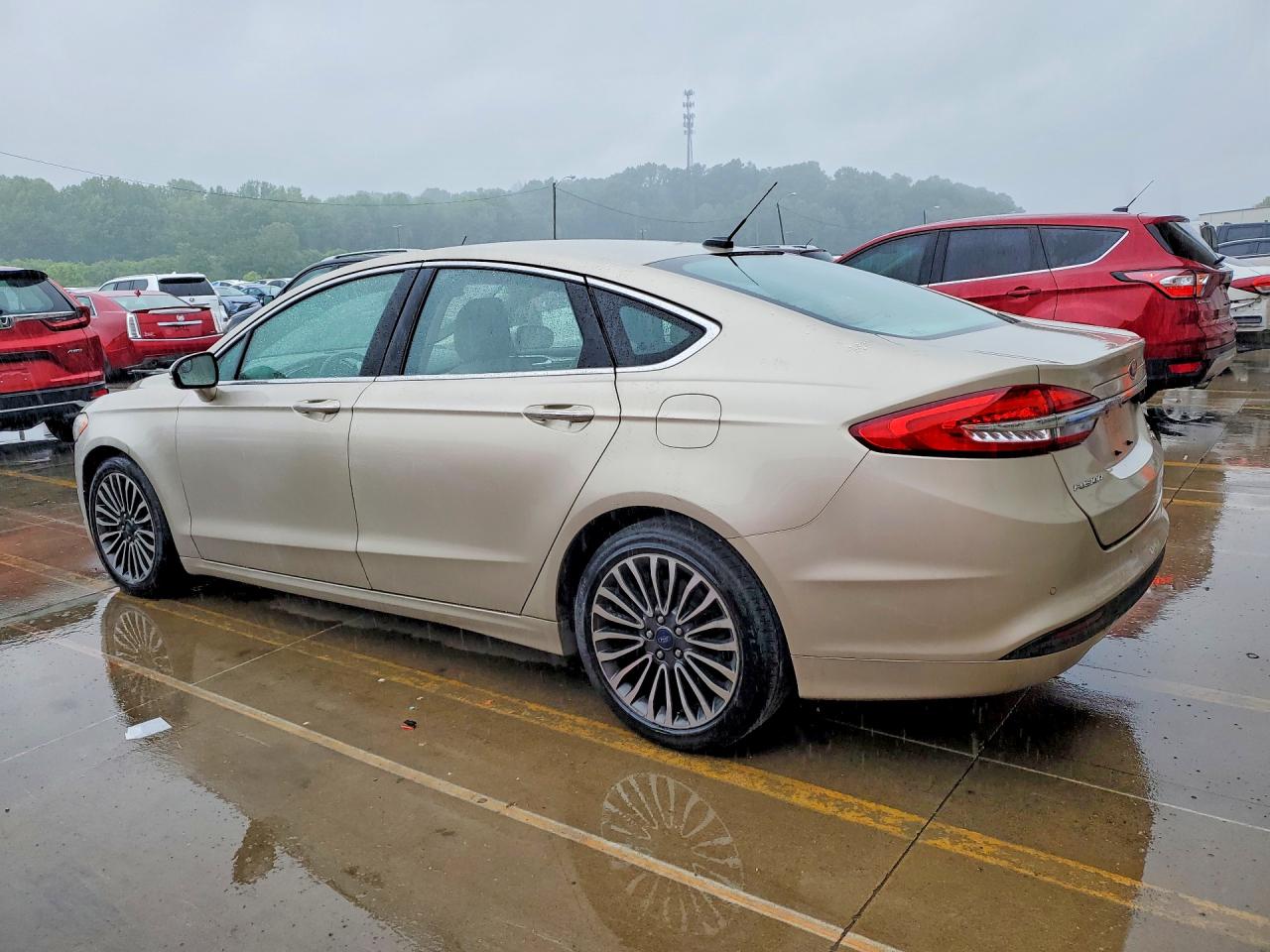2017 FORD FUSION SE photo 4