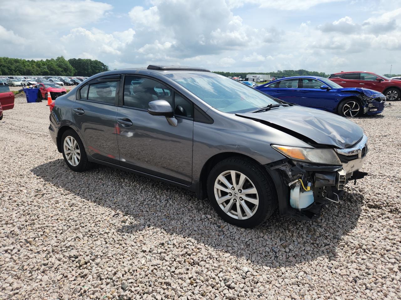 2012 HONDA CIVIC EX photo 7