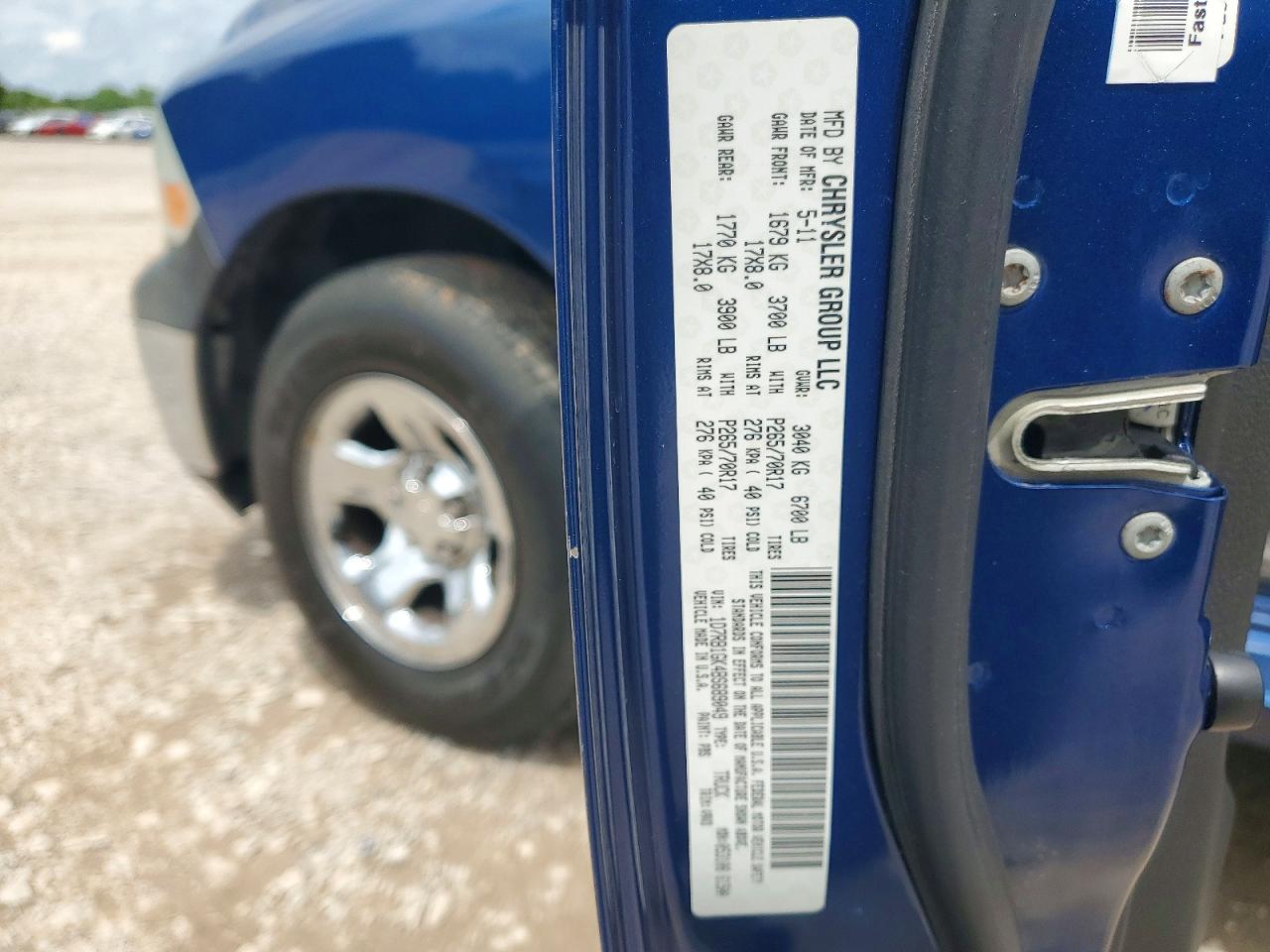 2011 DODGE RAM 1500 photo 23