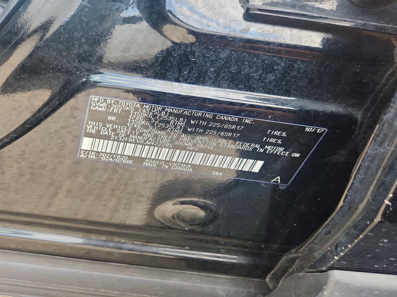 2018 TOYOTA RAV4 LE photo 13