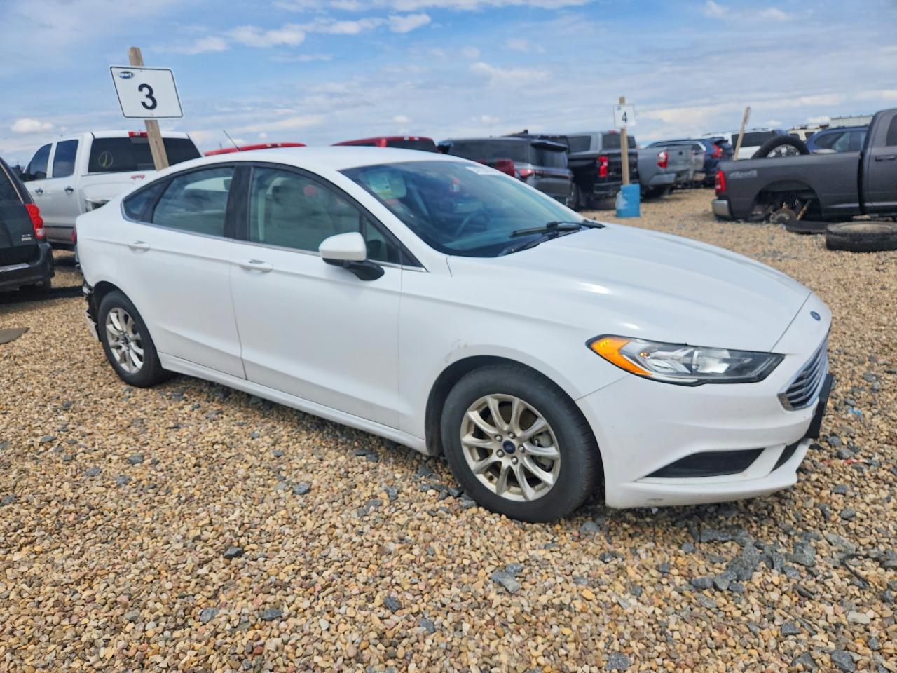 2017 FORD FUSION S photo 7