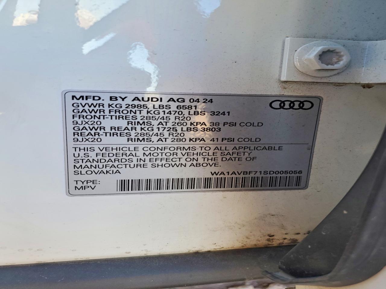 2025 AUDI Q7 PREMIUM photo 14