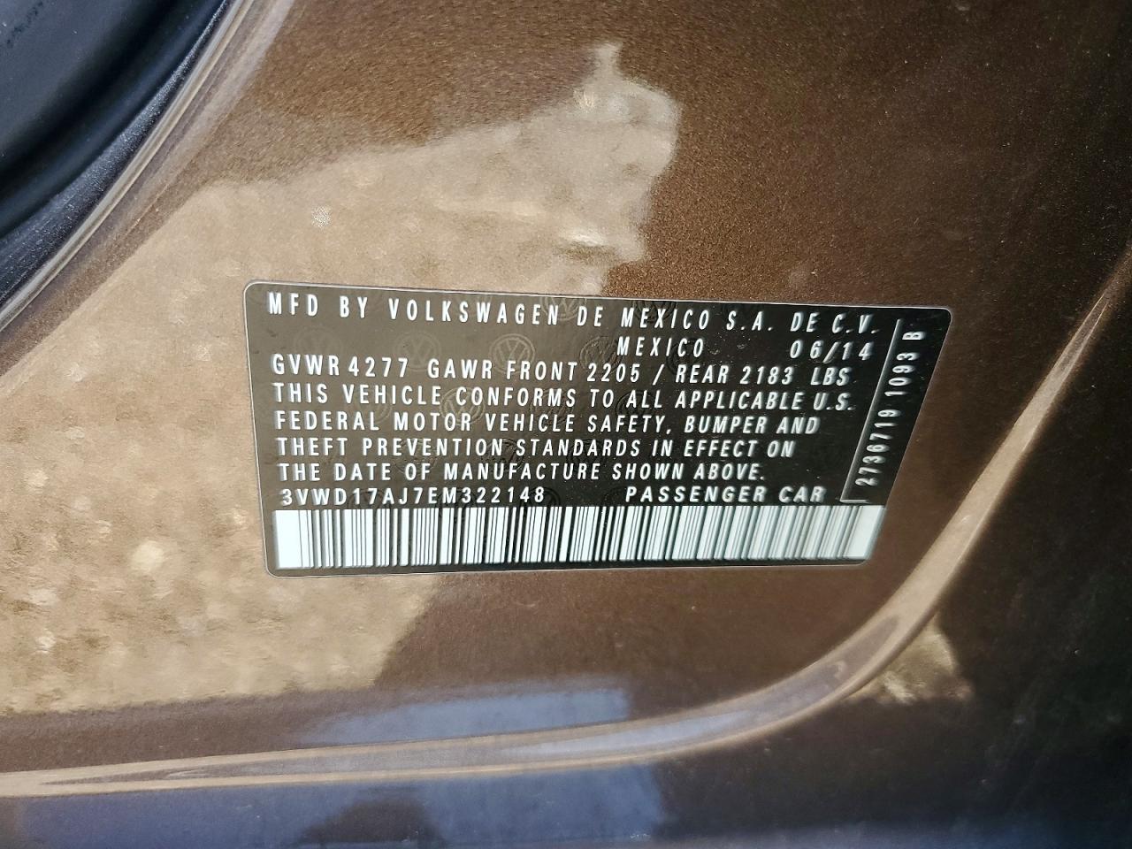 2014 VOLKSWAGEN JETTA SE photo 34