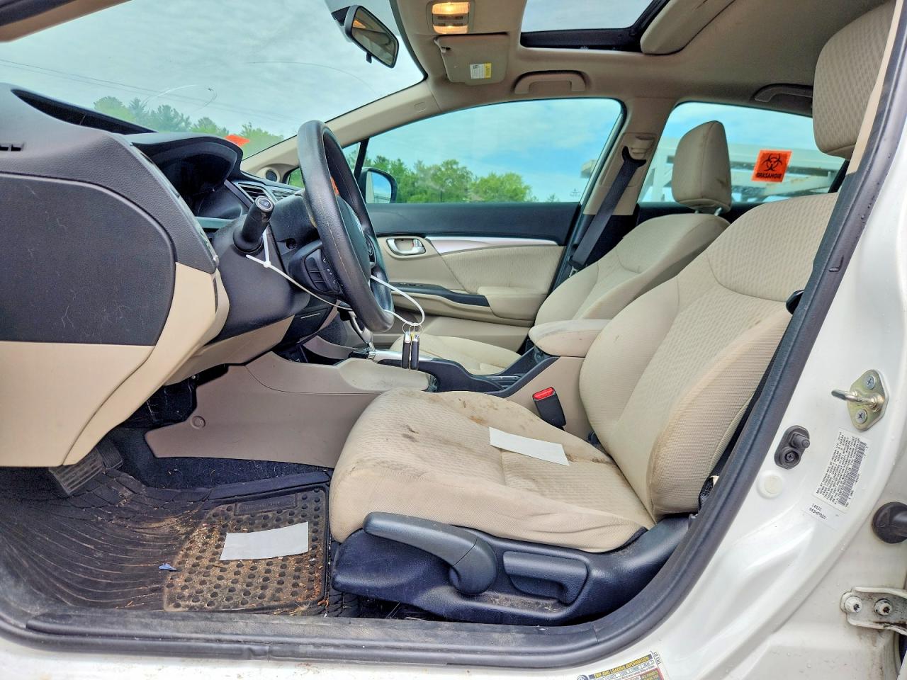 2014 HONDA CIVIC EX photo 13