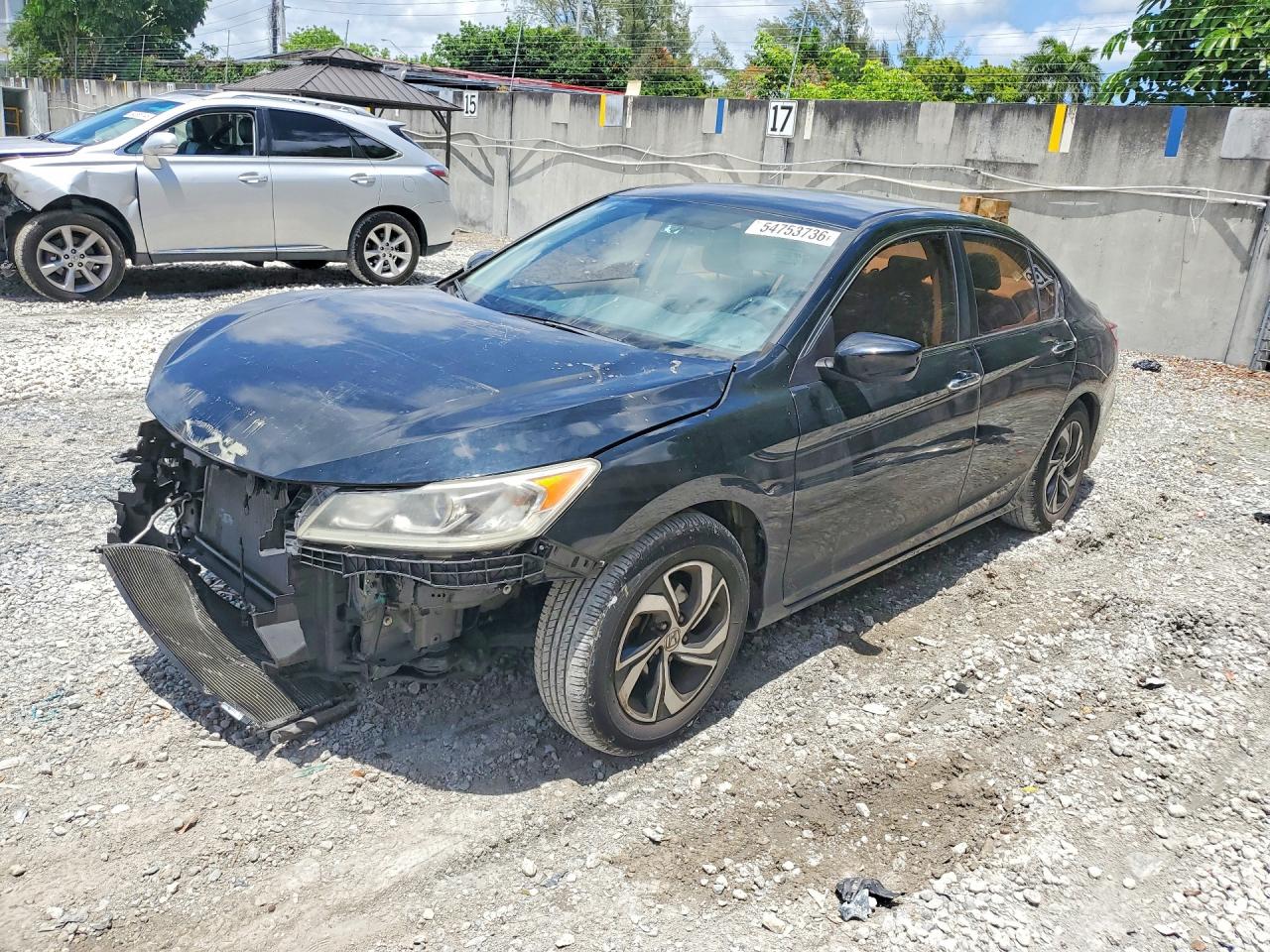 2016 HONDA ACCORD