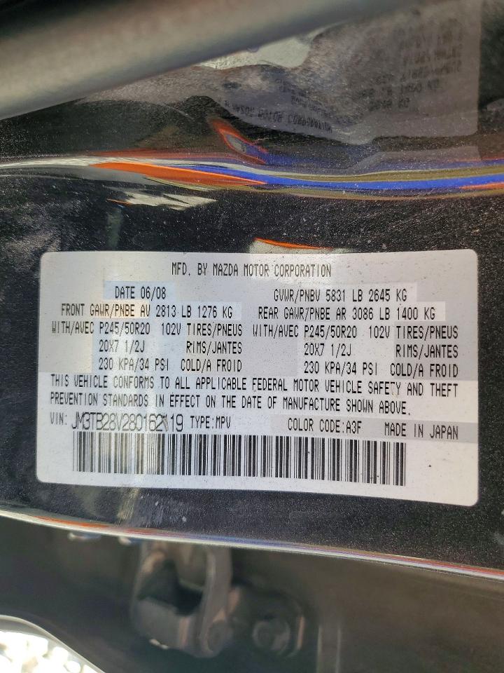 2008 MAZDA CX-9 photo 37