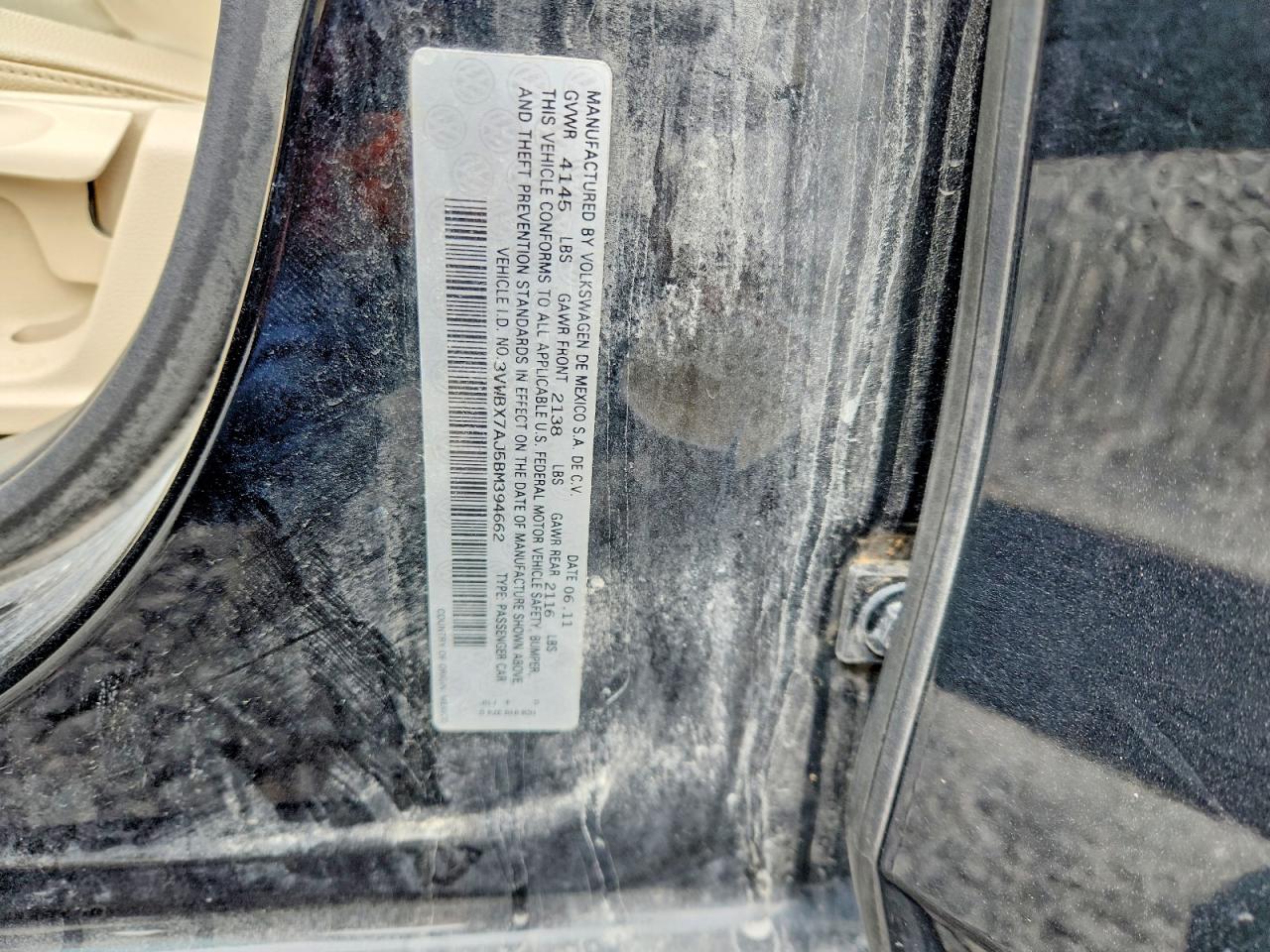 2011 VOLKSWAGEN JETTA SE photo 23