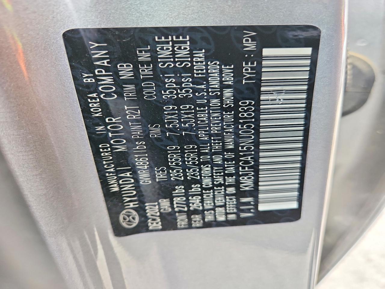 2022 HYUNDAI TUCSON SEL CONVENIENCE photo 37