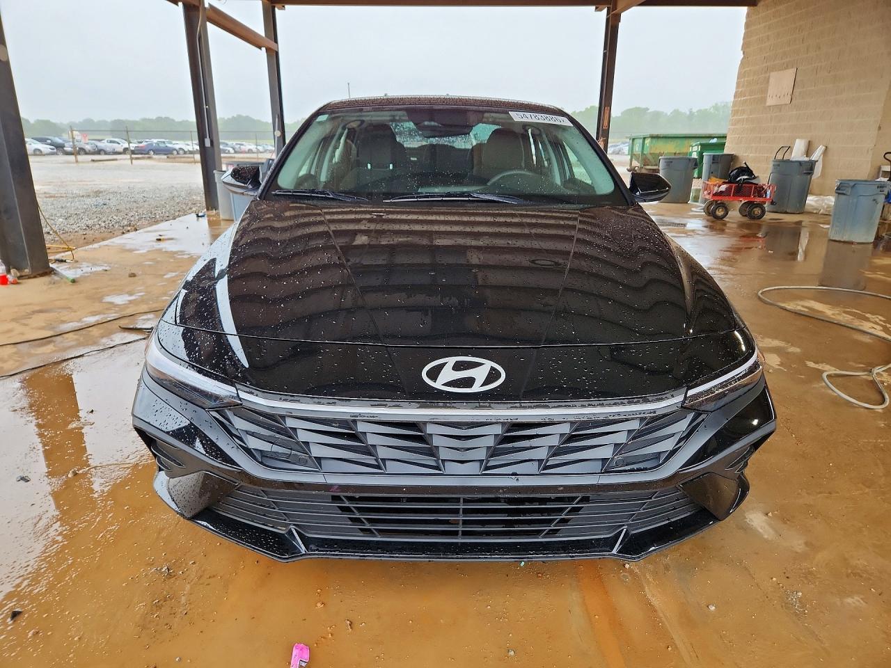 2024 HYUNDAI ELANTRA BLUE photo 9