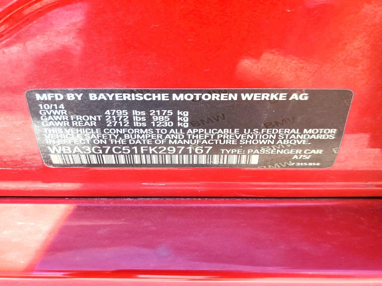 2015 BMW 328 XI photo 27