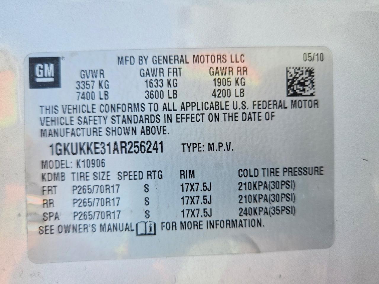 2010 GMC YUKON XL K1500 SLT photo 14