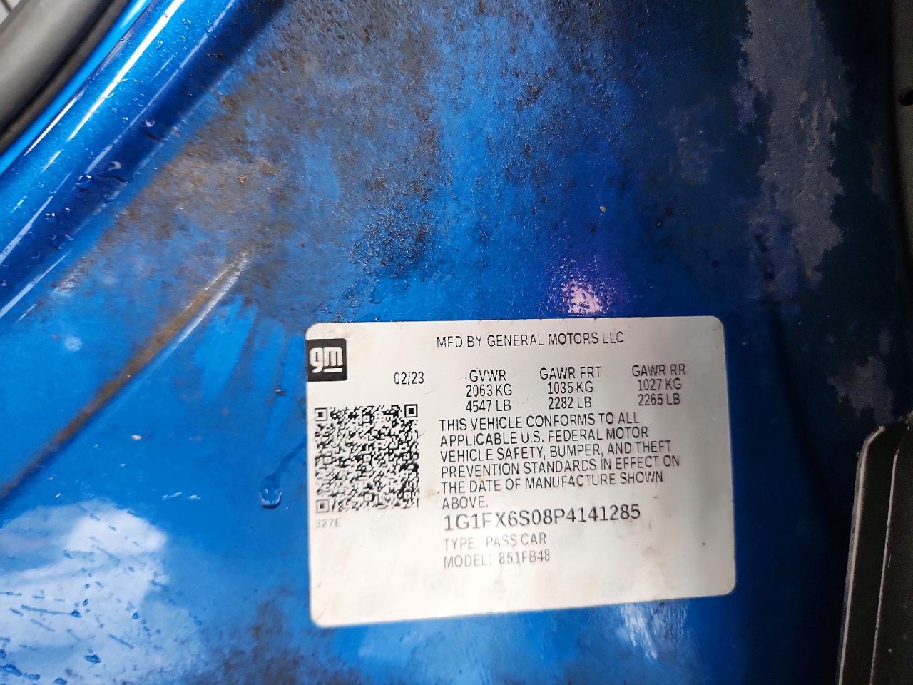 2023 CHEVROLET BOLT EV 2LT photo 12