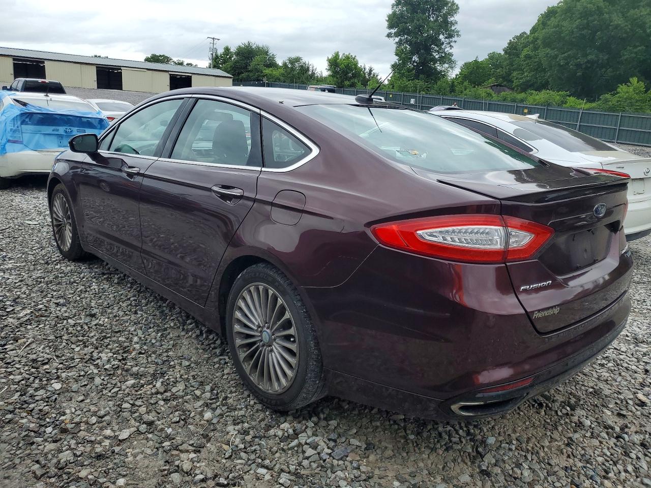 2013 FORD FUSION TITANIUM photo 4