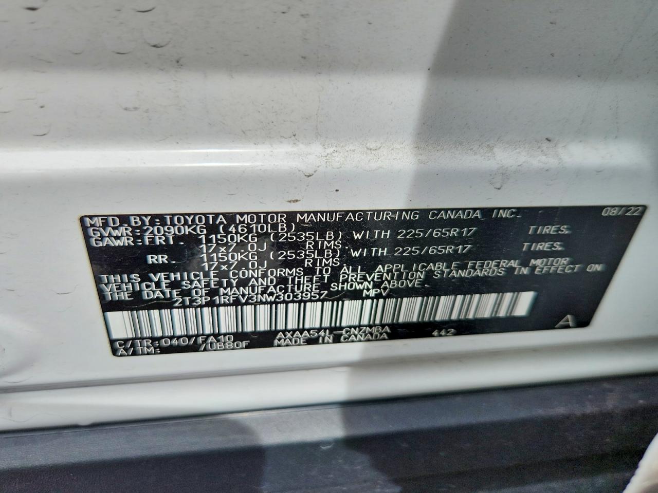 2022 TOYOTA RAV4 XLE photo 37