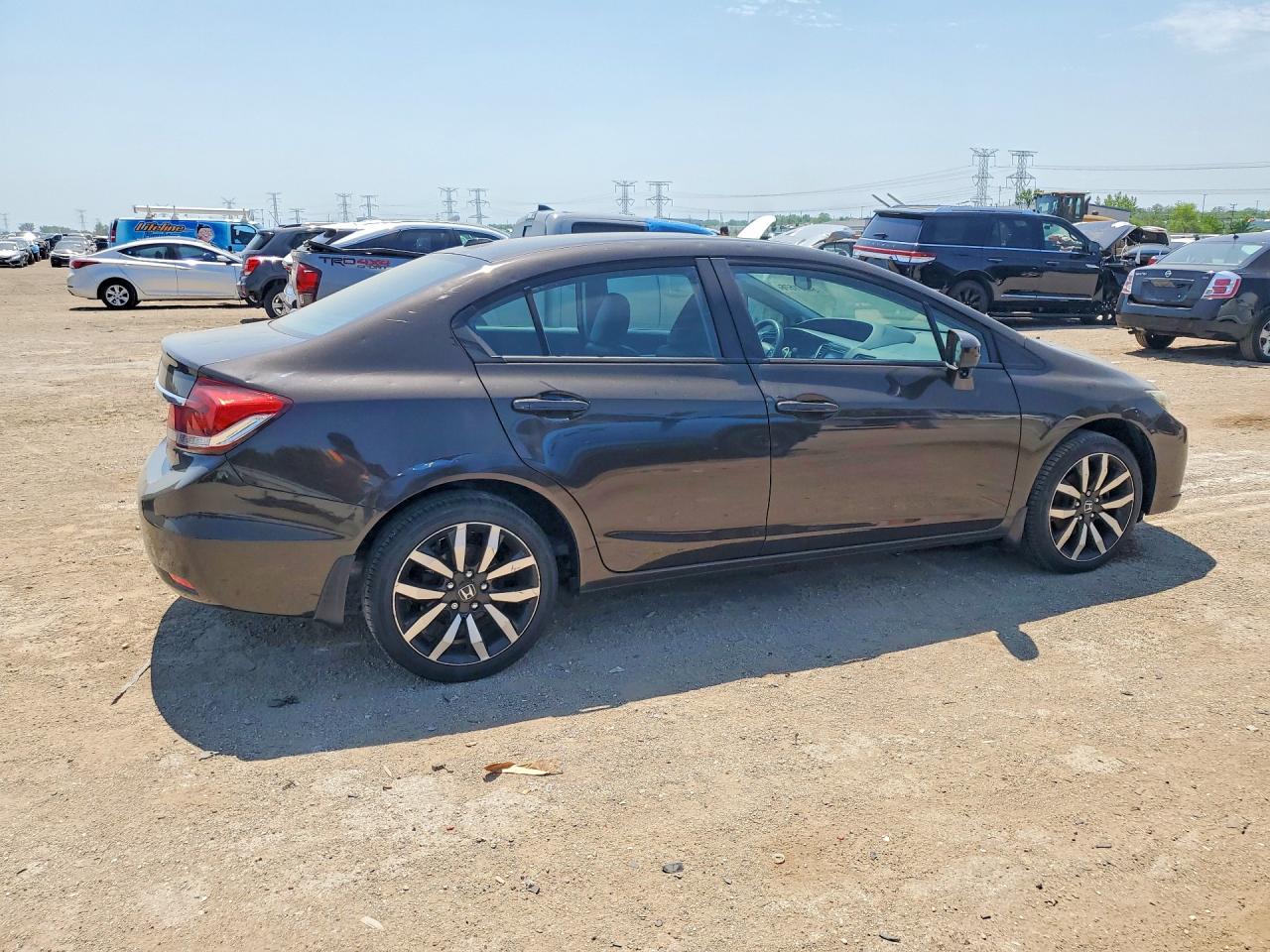 2014 HONDA CIVIC EXL photo 5