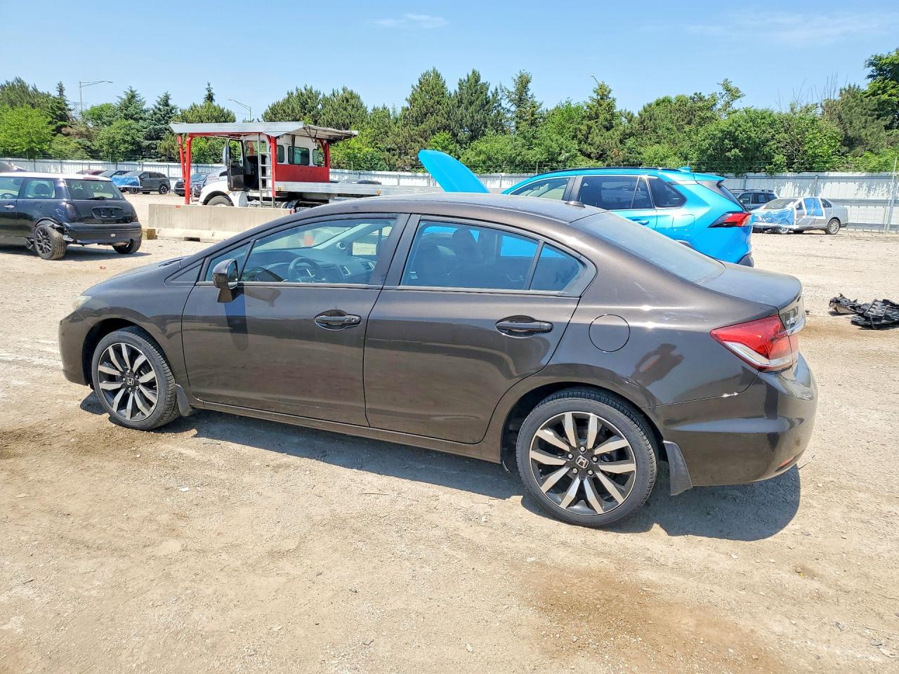 2014 HONDA CIVIC EXL photo 3