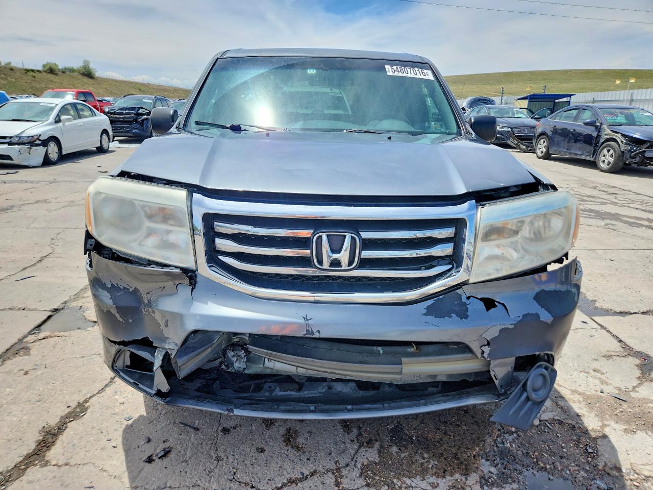 2012 HONDA PILOT LX photo 9