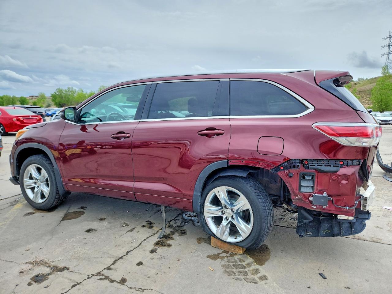 2014 TOYOTA HIGHLANDER LIMITED PLATINUM photo 4