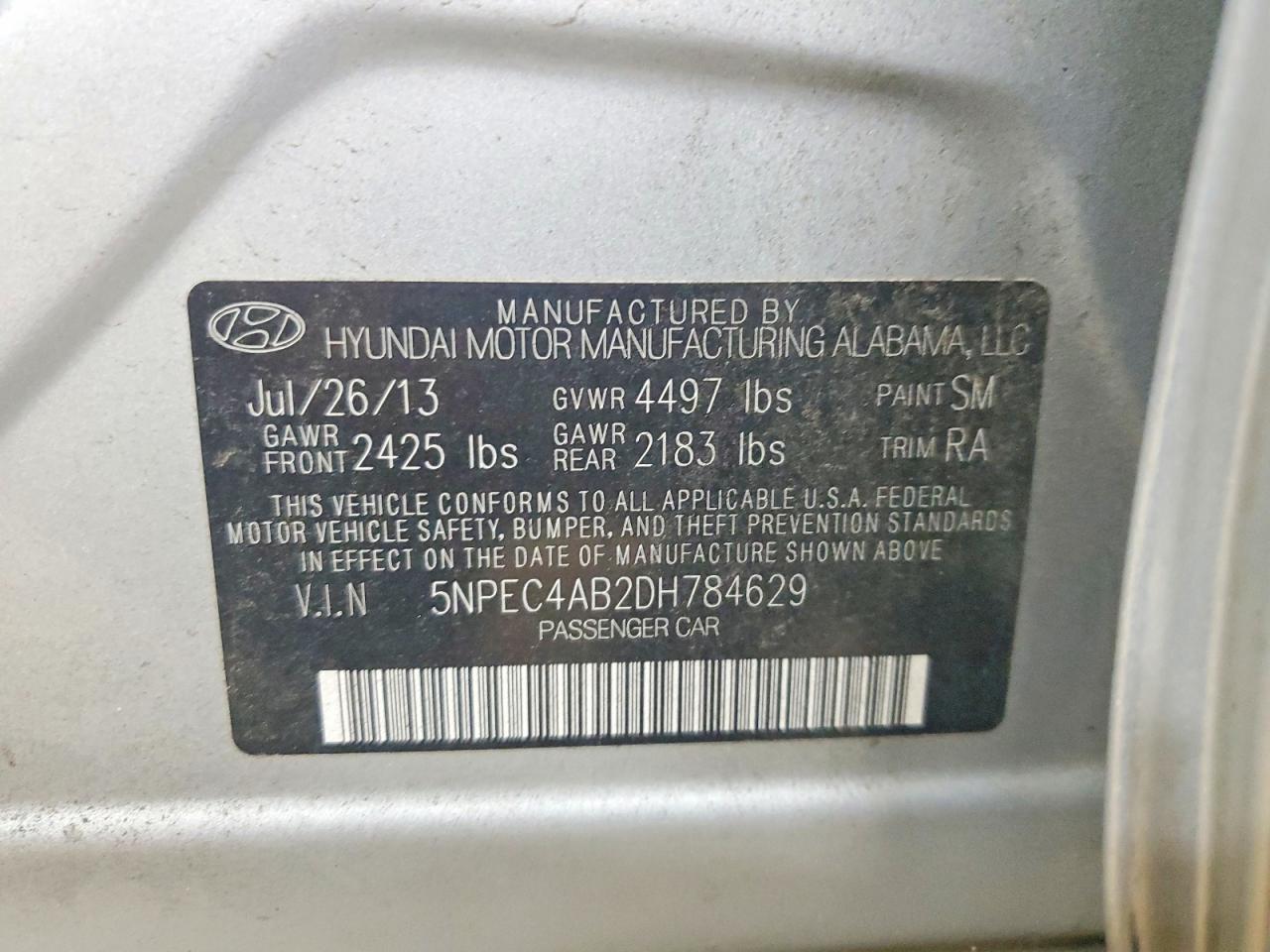 2013 HYUNDAI SONATA SE 2.0T photo 23