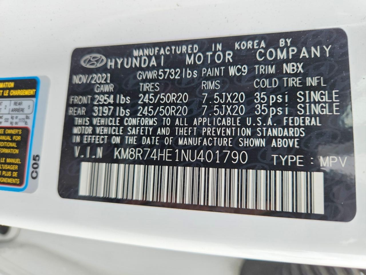 2022 HYUNDAI PALISADE CALLIGRAPHY photo 37