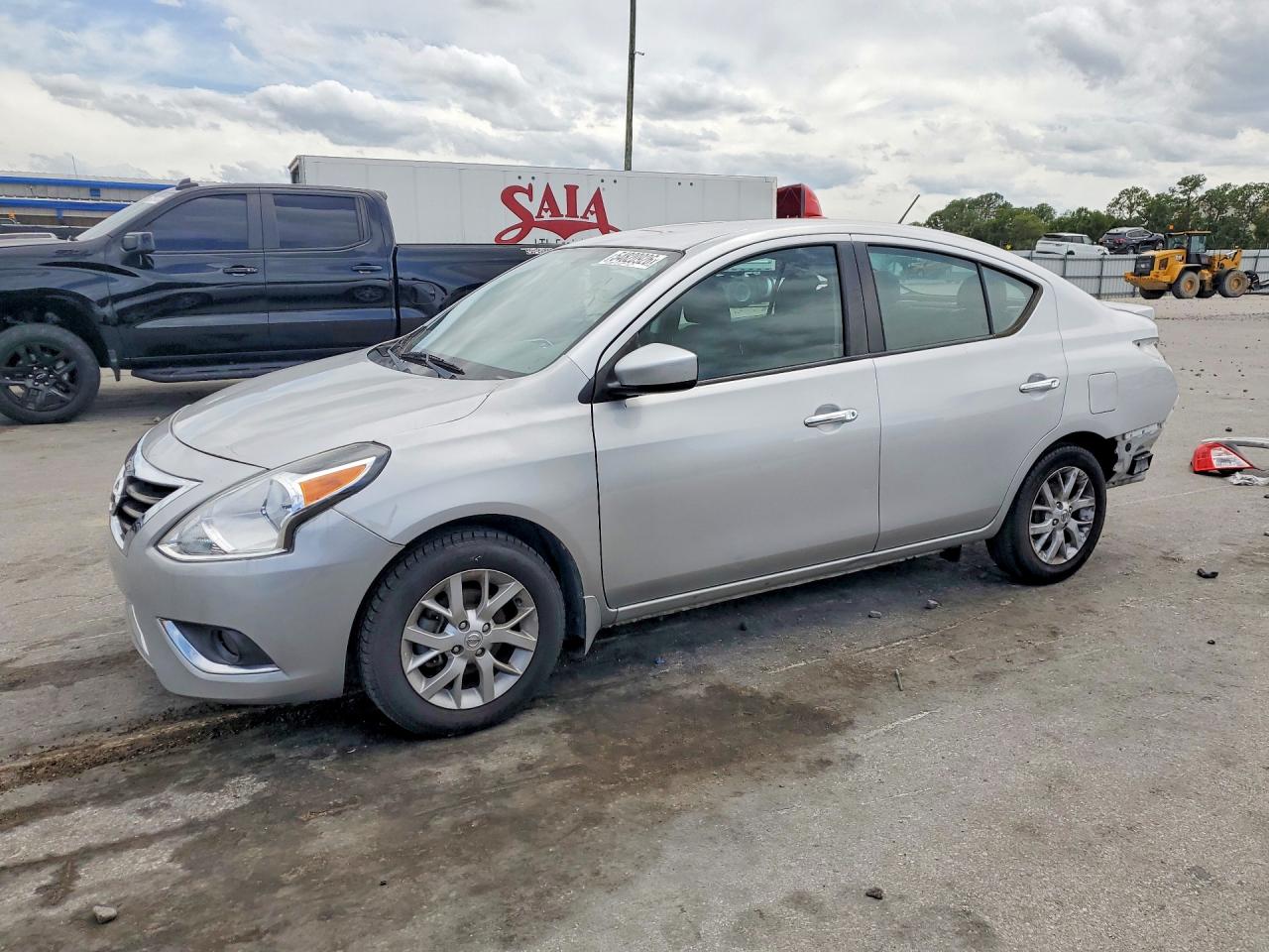2018 NISSAN VERSA SV — REAR END damage — photo 1