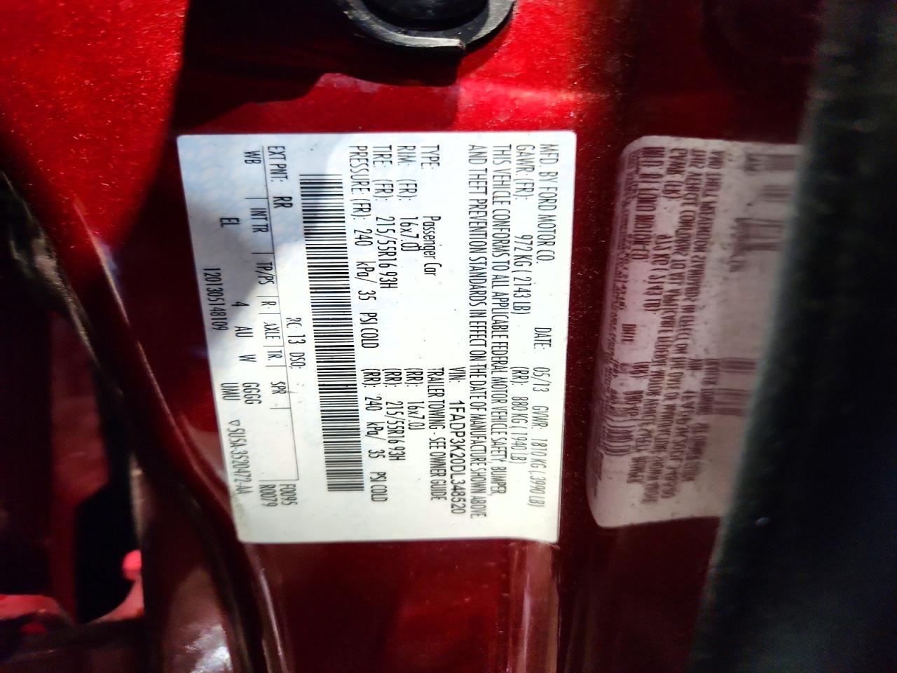 2013 FORD FOCUS SE photo 23