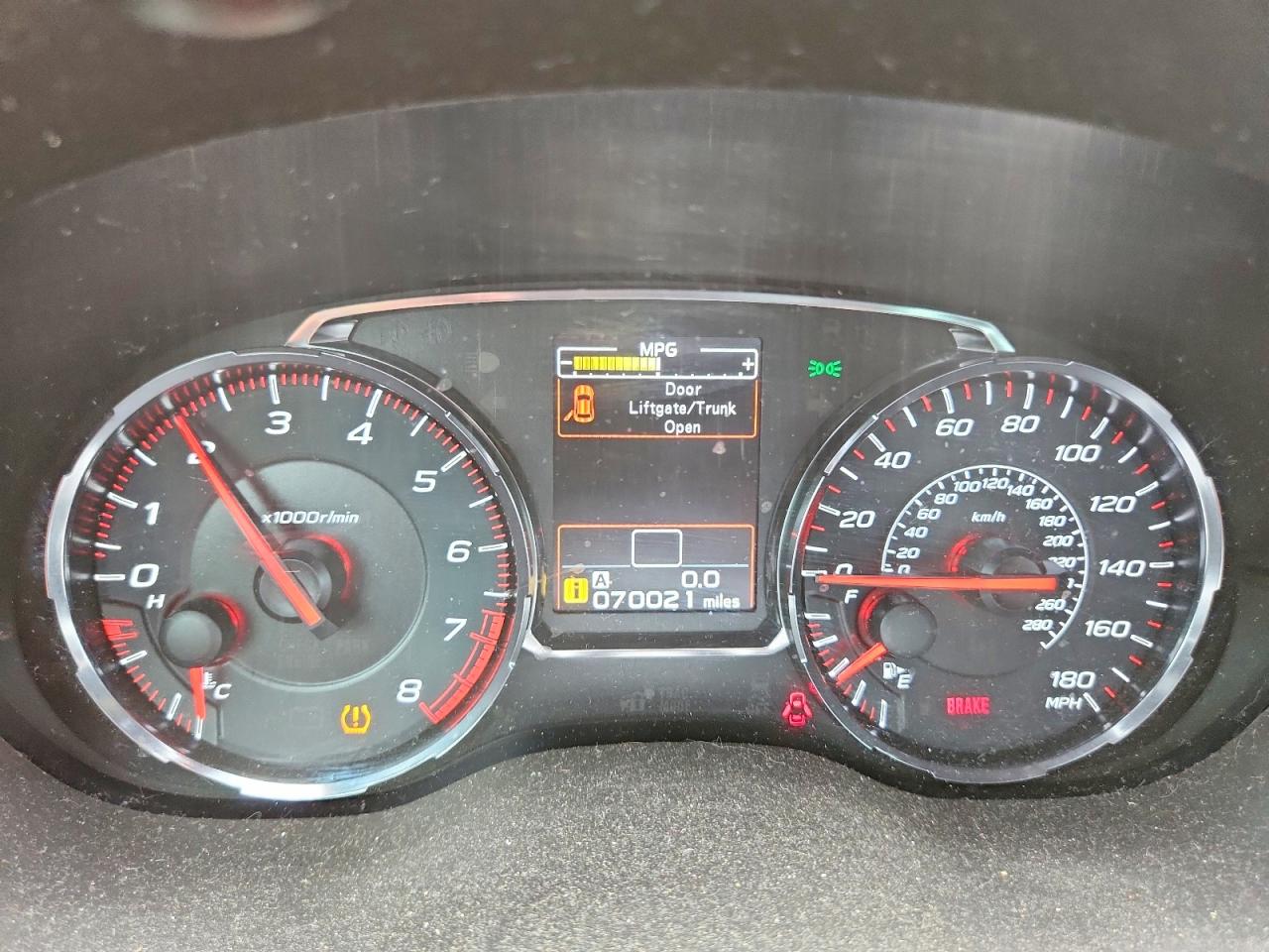 2020 SUBARU WRX photo 17