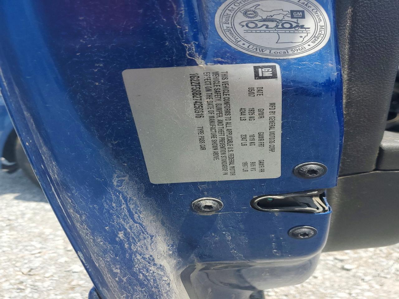 2007 PONTIAC G6 VALUE LEADER photo 23