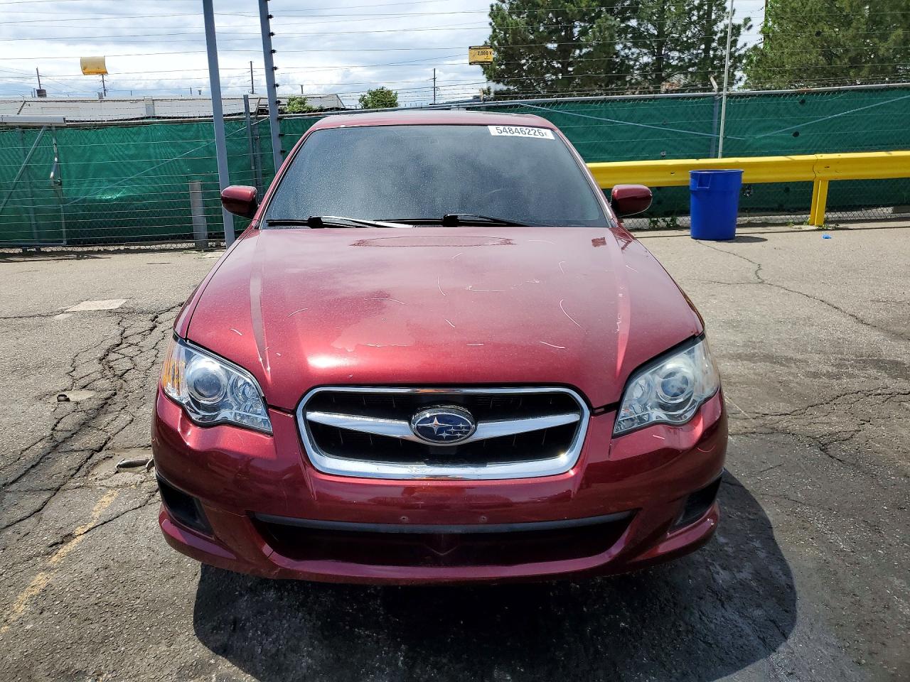 2009 SUBARU LEGACY 2.5I photo 9