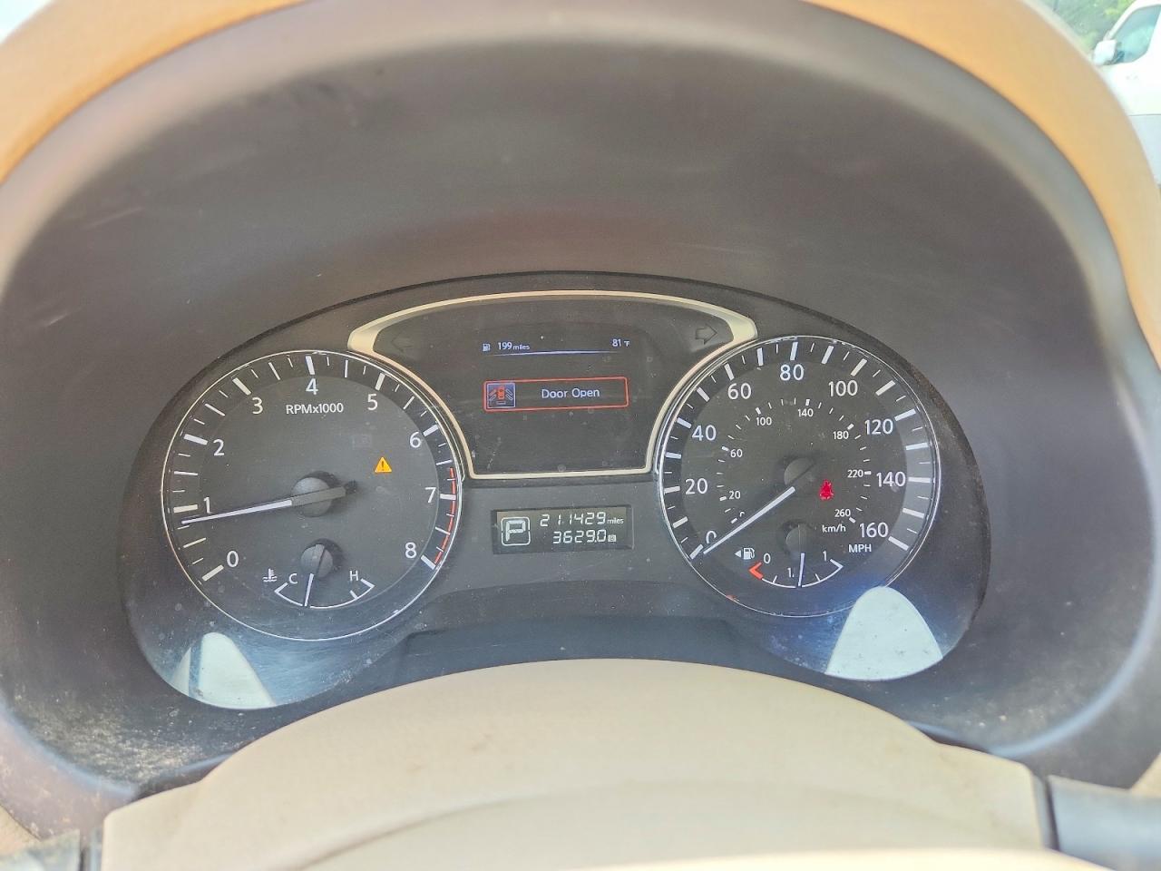 2014 NISSAN ALTIMA 2.5 SV photo 9