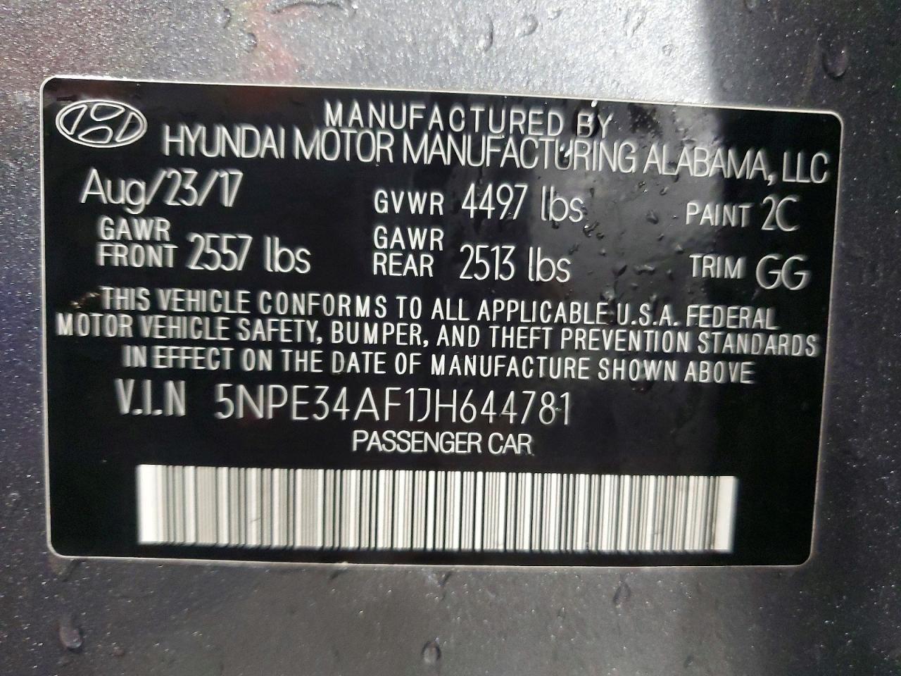 2018 HYUNDAI SONATA LIMITED photo 23