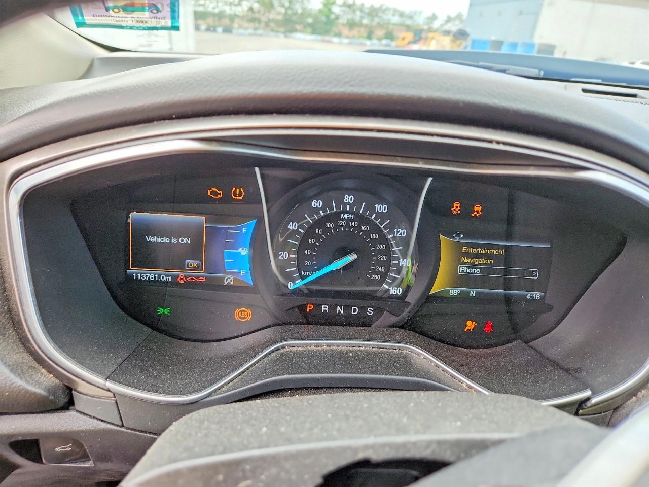 2017 FORD FUSION SE photo 9