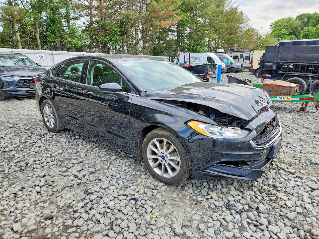 2017 FORD FUSION SE photo 4