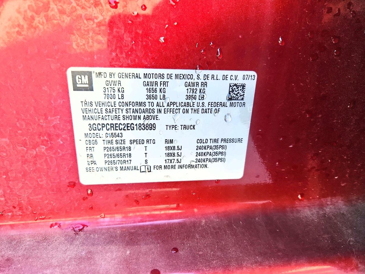 2014 CHEVROLET SILVERADO C1500 LT photo 34