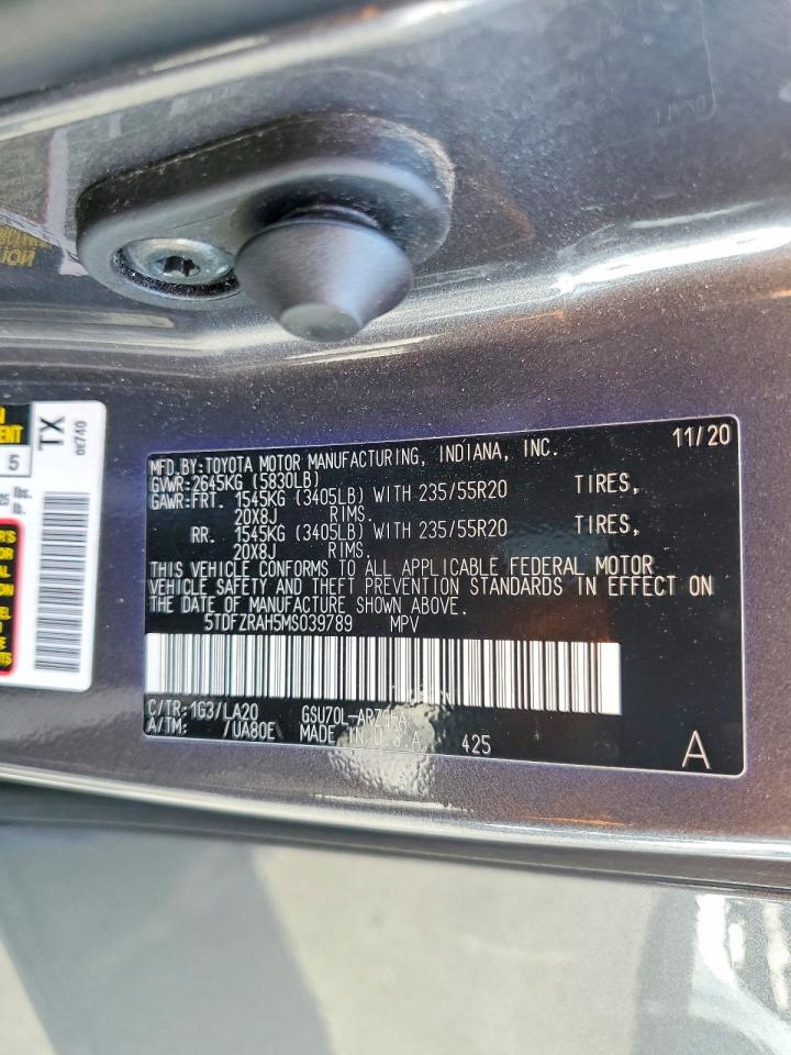 2021 TOYOTA HIGHLANDER PLATINUM photo 27